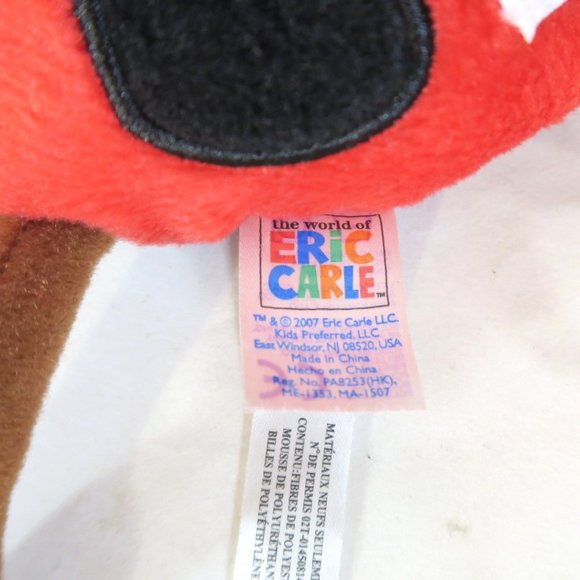 The Grouchy Ladybug Plush The World of Eric Carle 2007 - Picture 7 of 7
